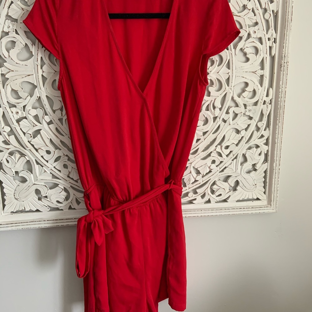 Red Romper - Picture 2 of 3